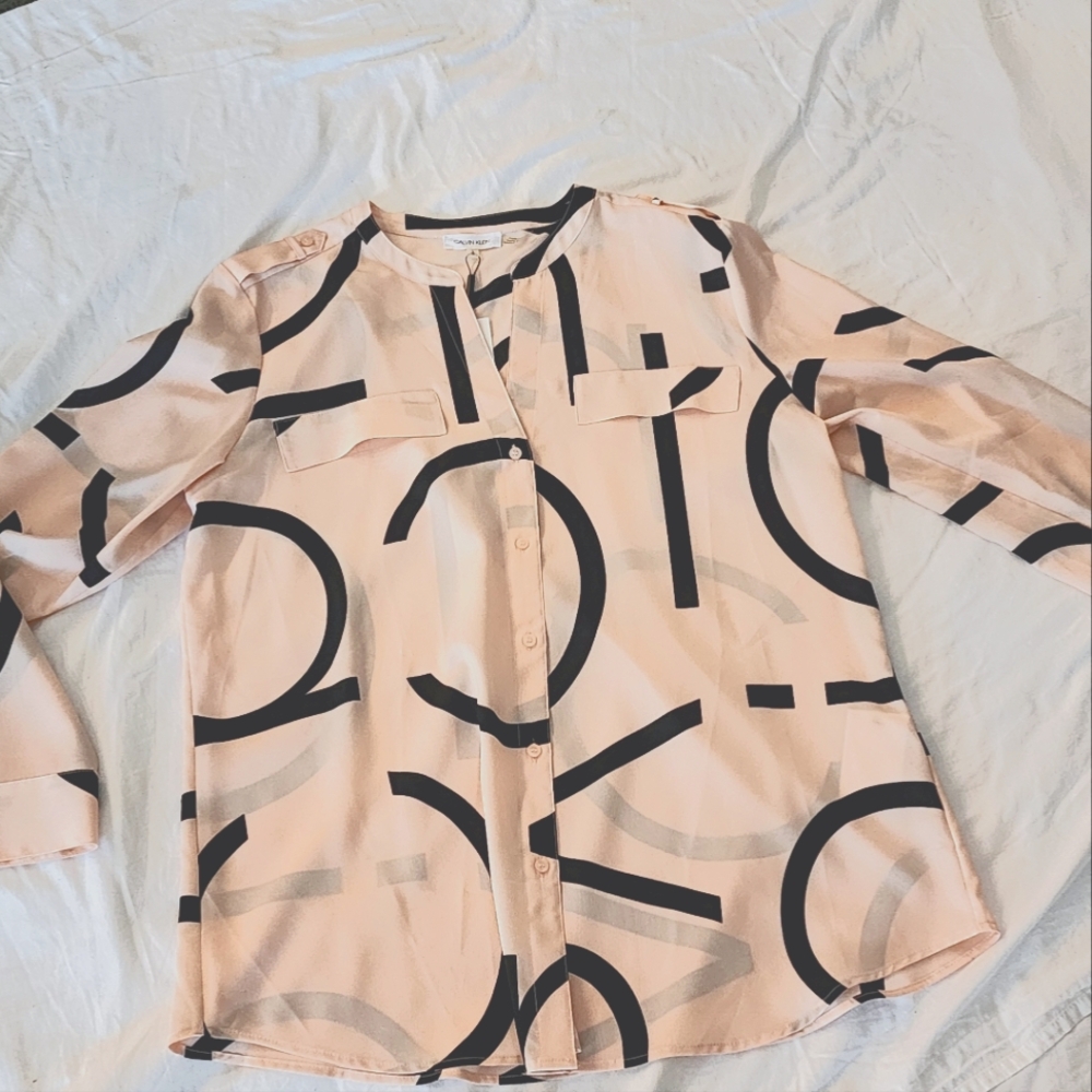 Long sleeve blouse